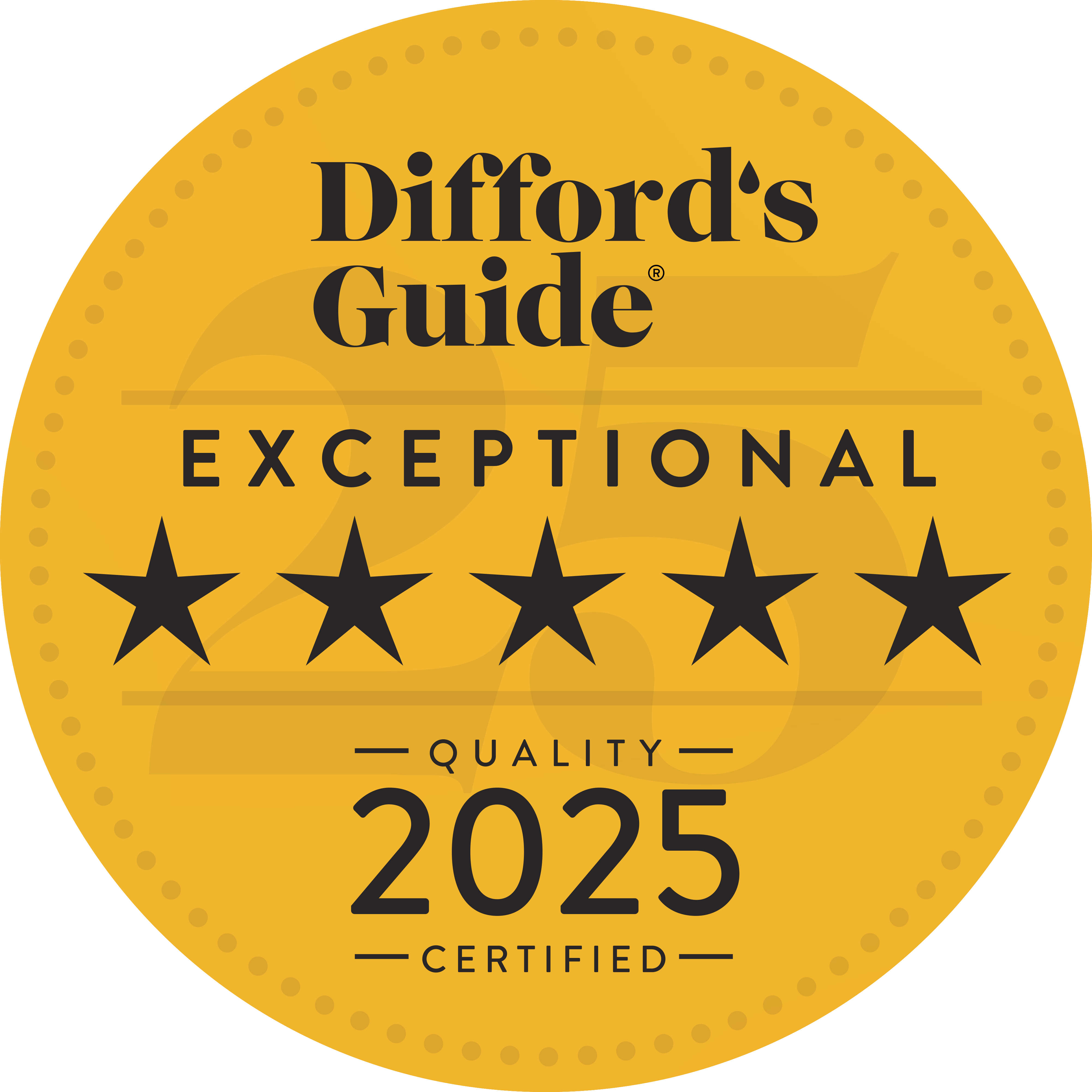 Difford’s Guide 5-star rating
